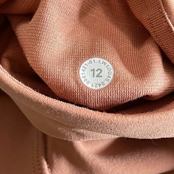 Lululemon NWT Align High Rise Pant With Side Pockets 25'' Pink Savannah Size 12 - Picture 11 of 11